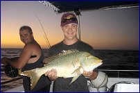 One of the first fish caught during our Sea Trial